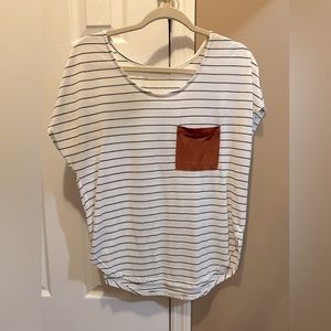 Striped T-Shirt with Pocket